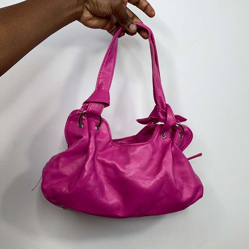 Tied- Up Shoulder Bag in Pink 😻